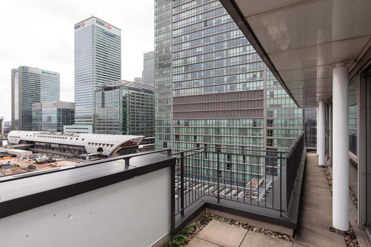 דירות לונדון The Canary Wharf Secret - Glamorous 3Bdr Flat With Terrace And Parking מראה חיצוני תמונה