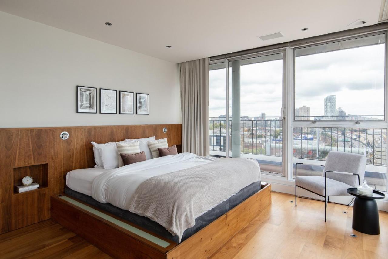 דירות לונדון The Canary Wharf Secret - Glamorous 3Bdr Flat With Terrace And Parking מראה חיצוני תמונה